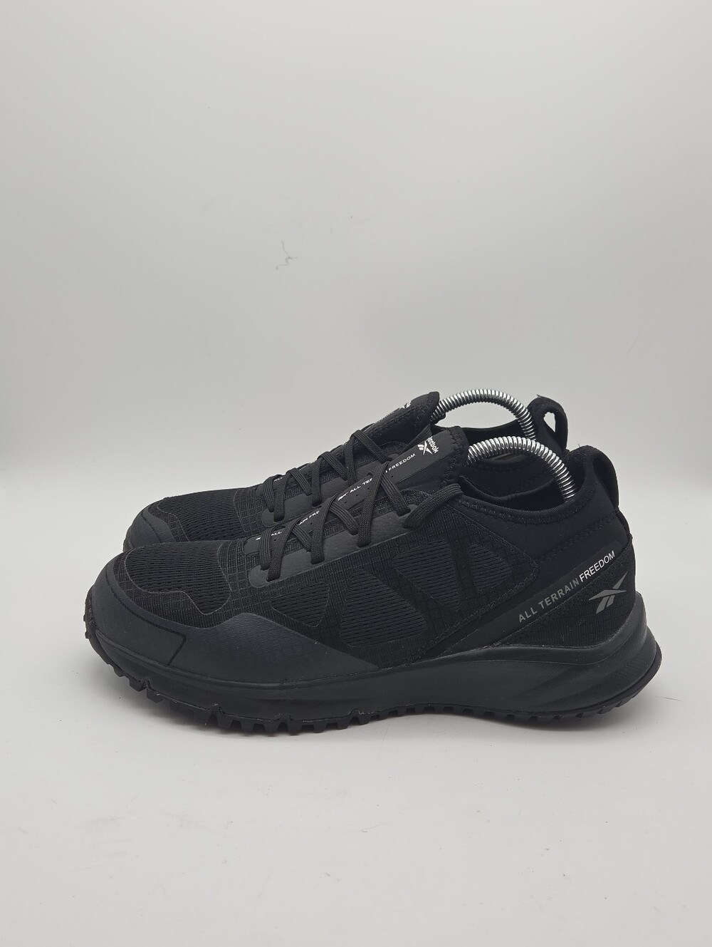 NEW Reebok All Terrain Work Steel-Toe Shoes Black Size Men's 8.5 Wide